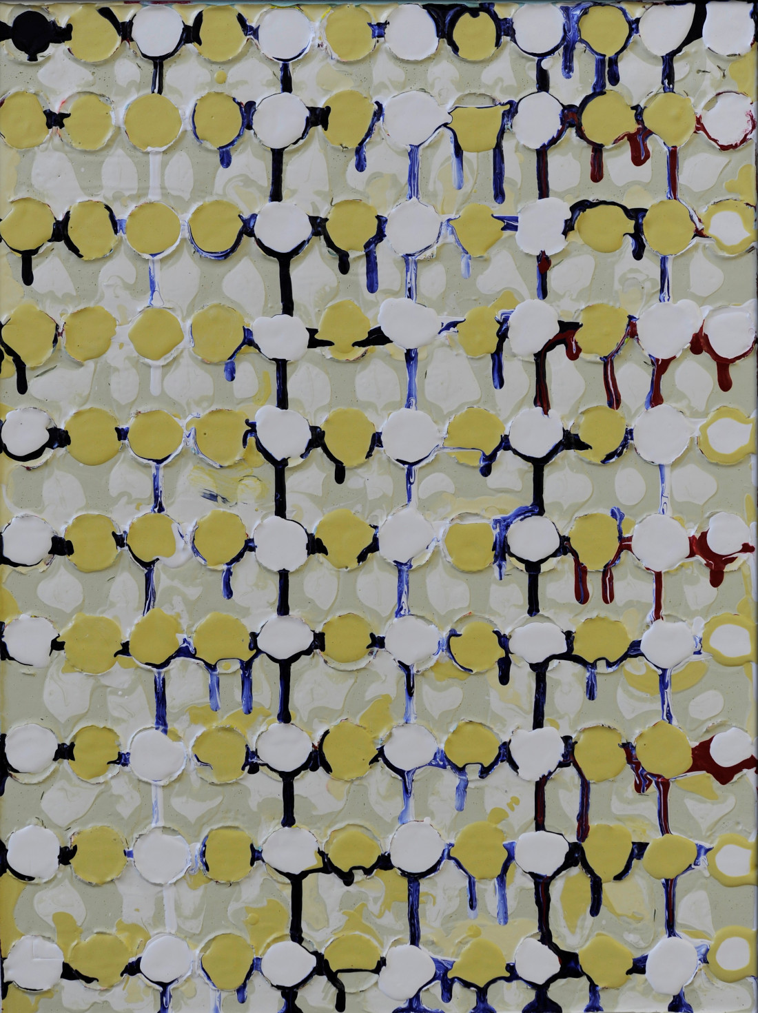 Serielle Arbeit auf Holz